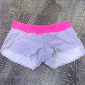 Lululemon speed up shorts 2.5”